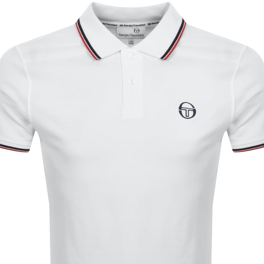 Sergio Tacchini Sergio 020 Polo T Shirt White male XX Large